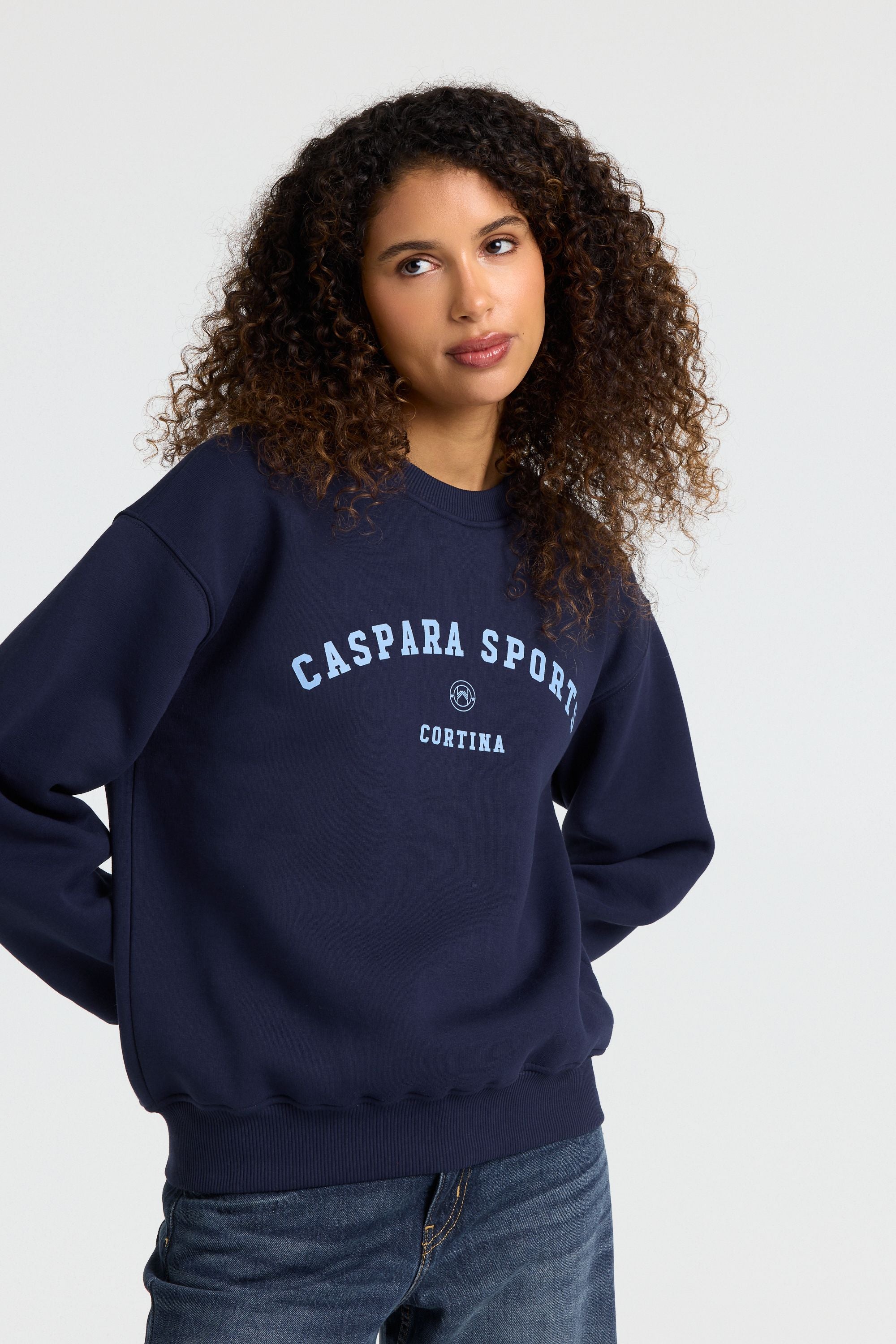 W. Cortina Crewneck - Navy